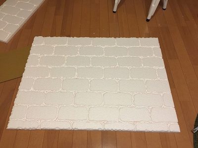 発泡スチロールレンガ