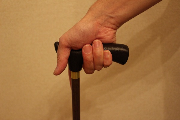 杖の正しい握り方