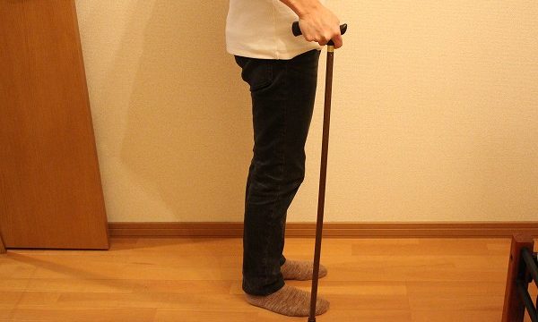 杖の付き方