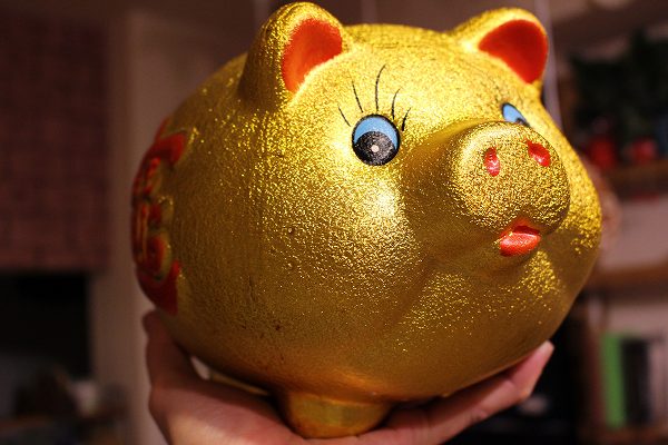 豚の貯金箱